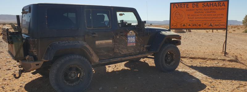 Jeep Wrangler Rubicon @ Porte de Sahara