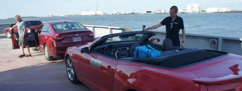 on Ferry to Dauphin Island